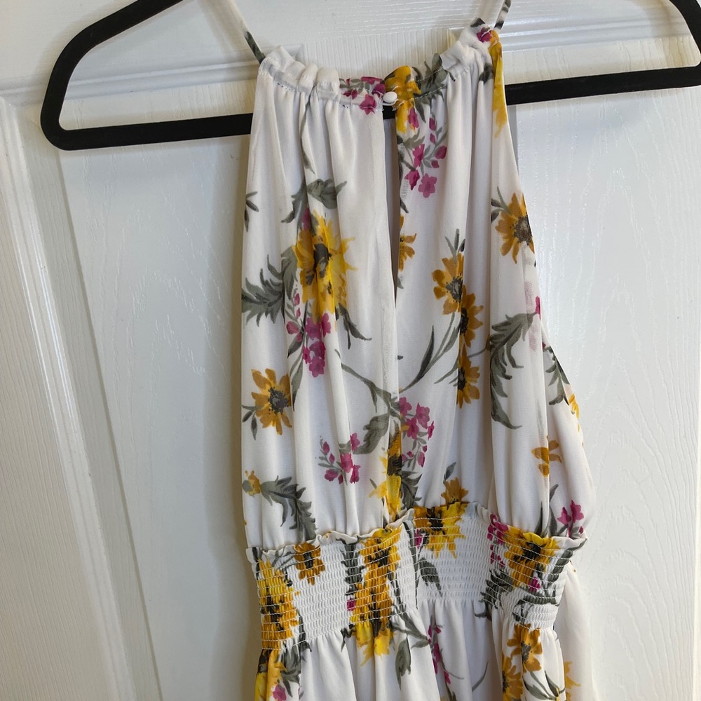 Express floral halter top